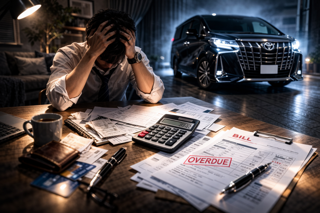 「アルファード残クレ頭金なし」はやばい？後悔して地獄を見ないためのポイント