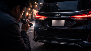 残クレのアルファードはナンバーやシールでなぜわかる？見分け方のデマと真実