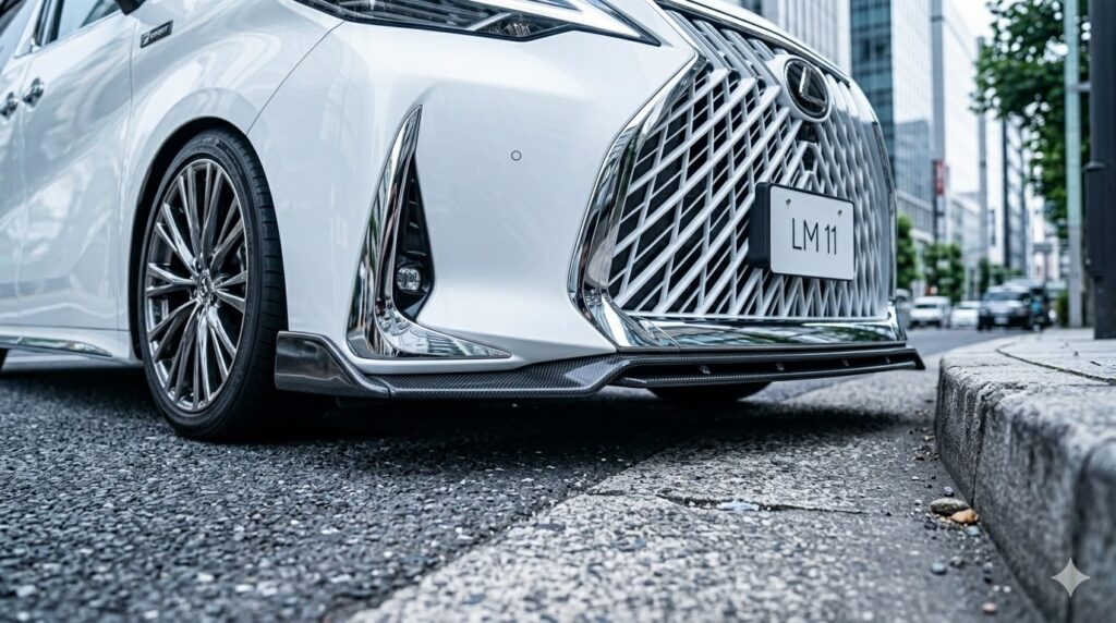 アルファードにモデリスタを装着すると擦るリスクが高いのか徹底検証