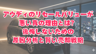 アウディのリセールバリューが悪い真の理由とは？後悔しないための原因分析と賢い売却戦略