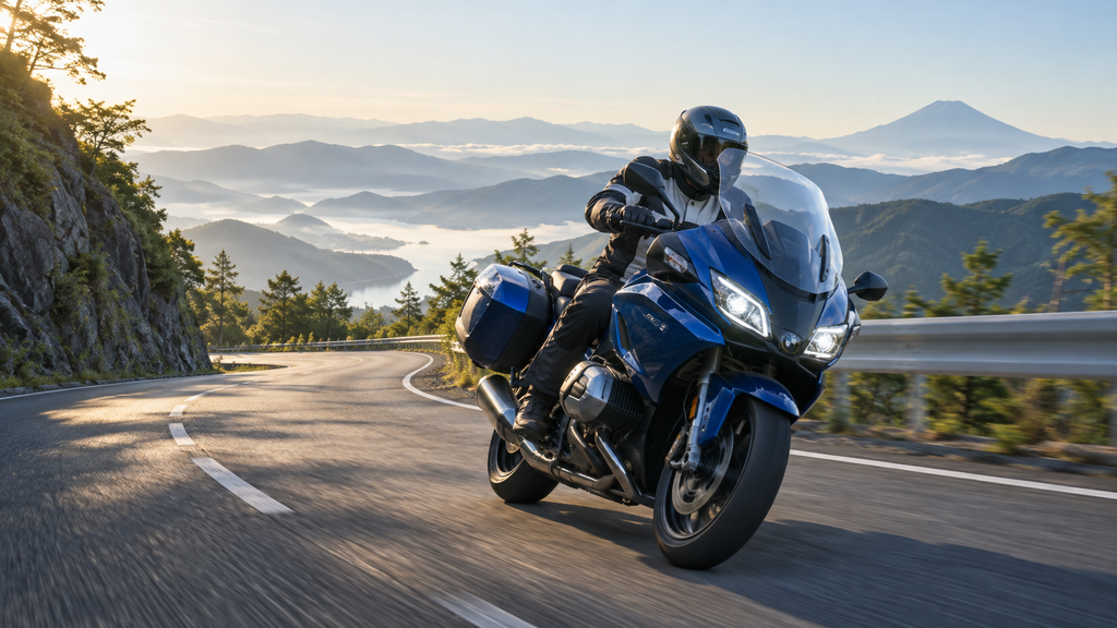 R1250RSのロングツーリング装備と休憩計画