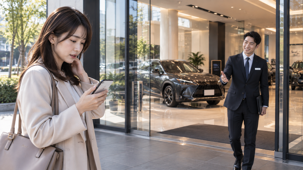 レクサスの試乗を申し込む方法と当日の流れ