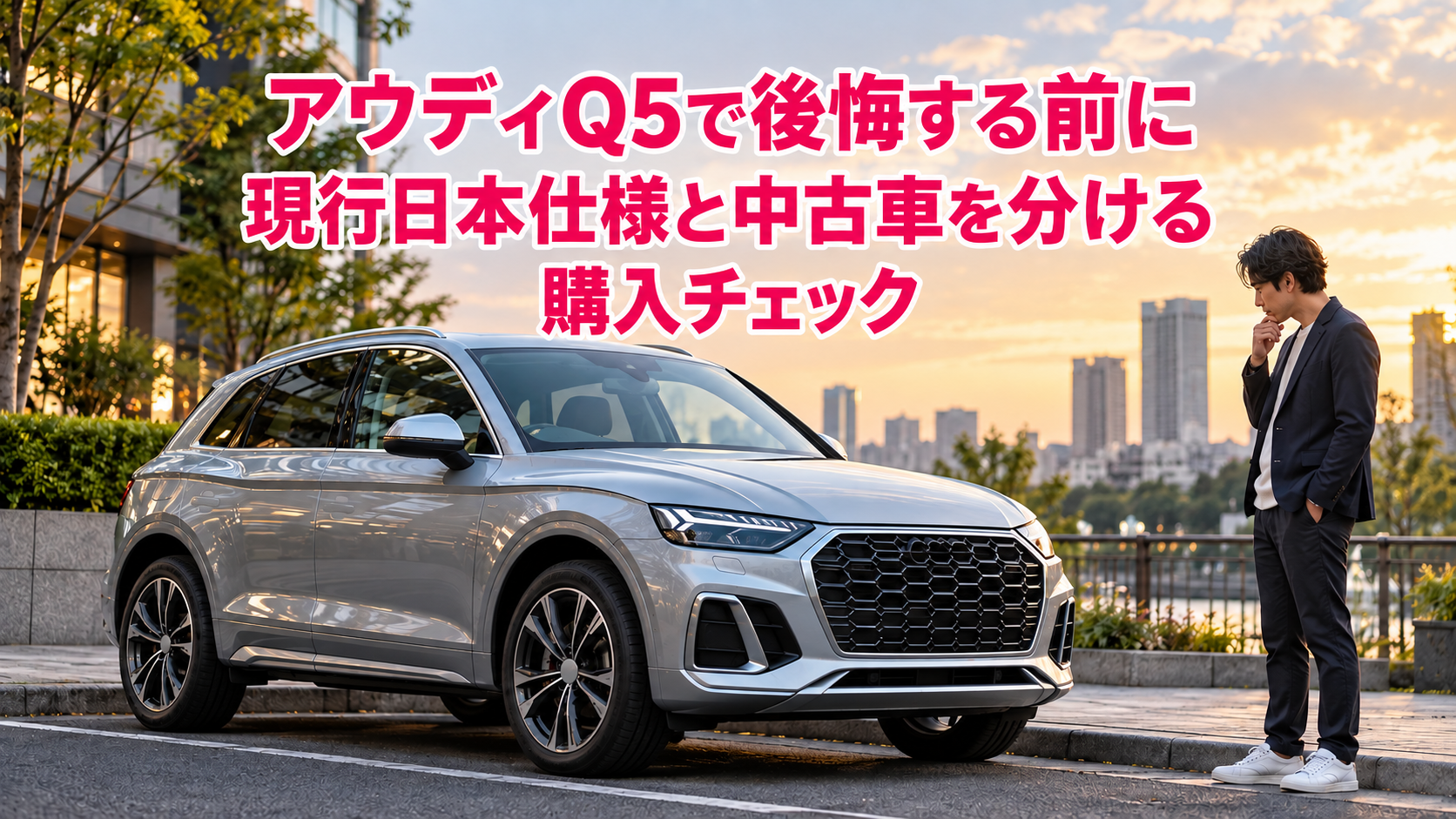 アウディQ5で後悔する前に｜現行日本仕様と中古車を分ける購入チェック