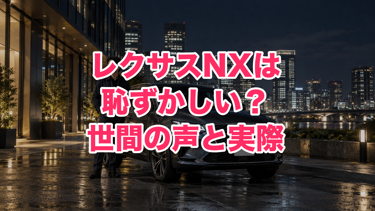 レクサスNXは恥ずかしい
