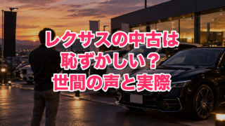 レクサスの中古は恥ずかしい?「野良レクサス」と言われる理由と後悔しない買い方